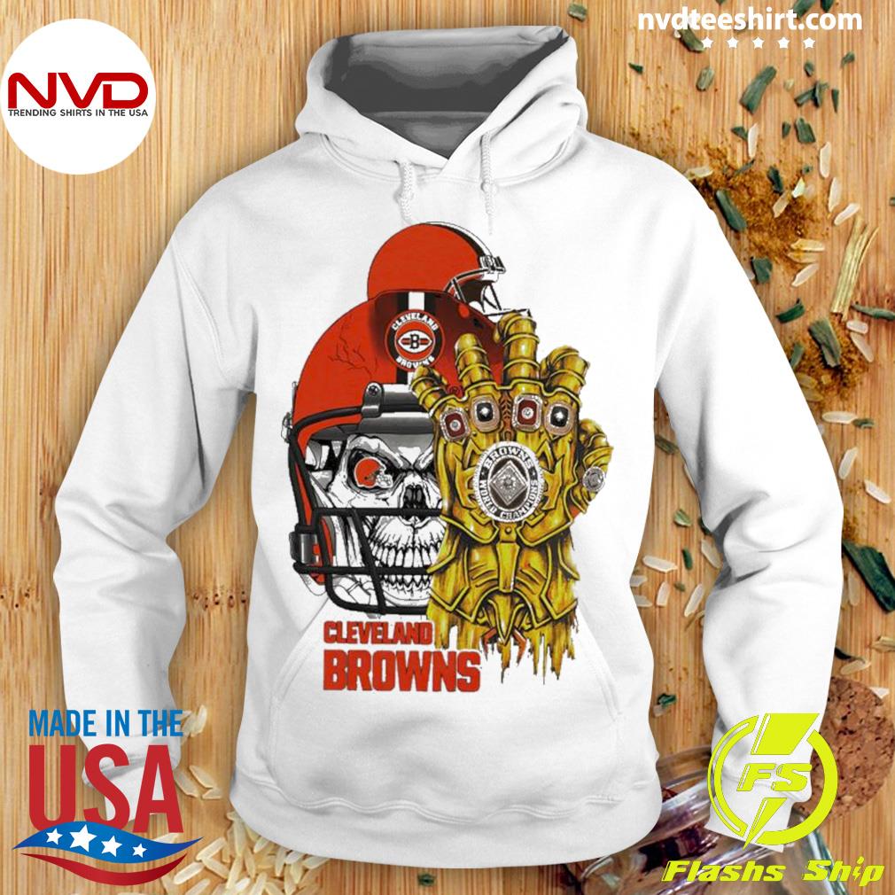 Cleveland Browns Skull Helmet Shirt