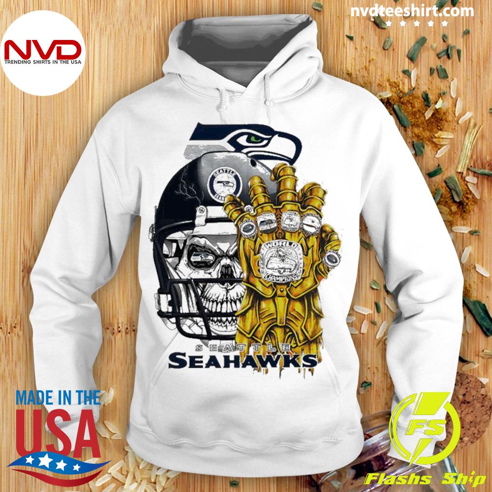 Seattle Seahawks Skull Helmet Shirt