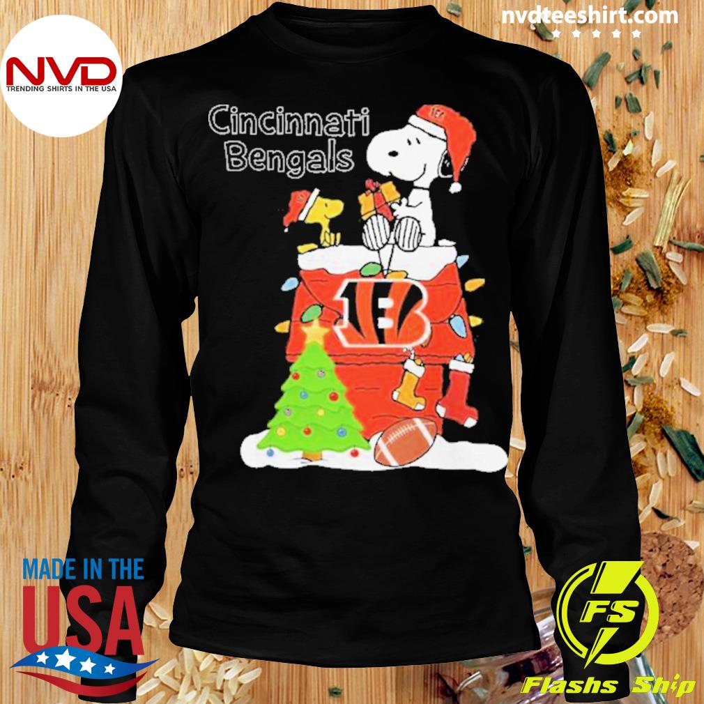 Christmas Snoopy Cincinnati Bengals Shirt, hoodie, longsleeve