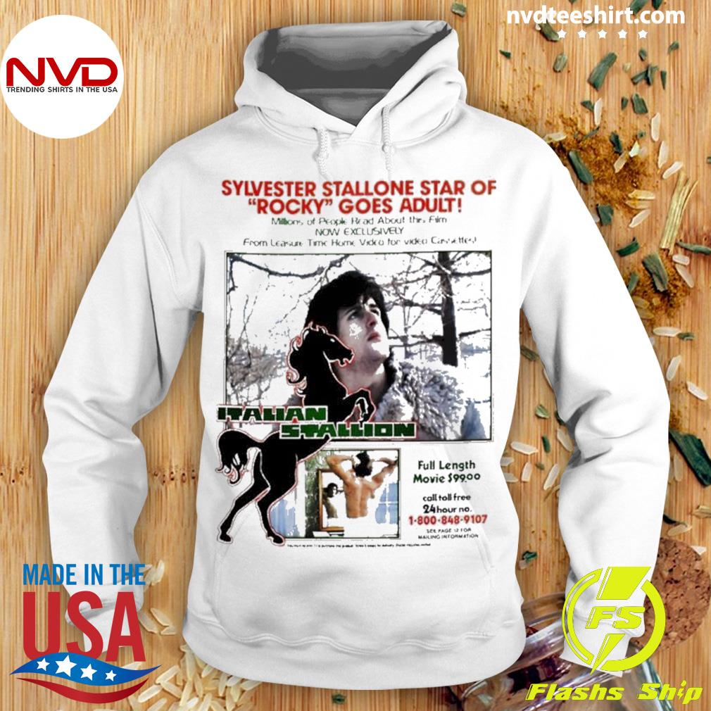 Sylvester stallone store hoodie