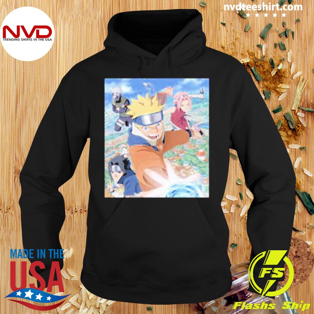 Naruto 20th anniversary online hoodie