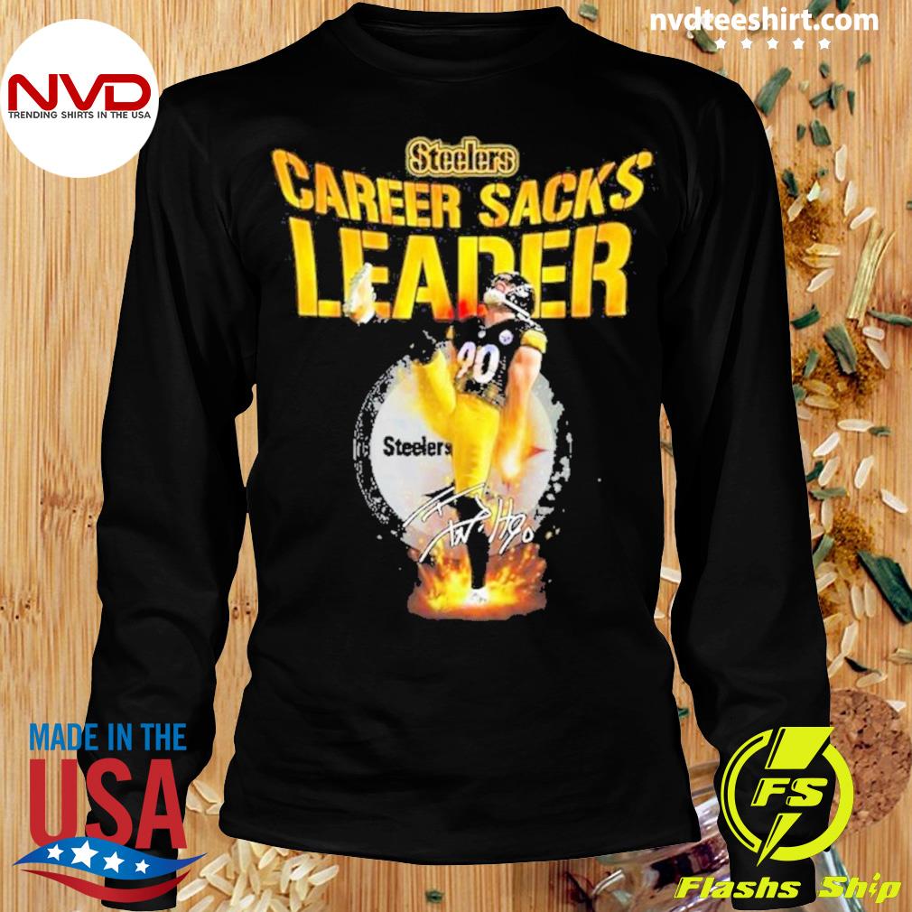 Pittsburgh Steelers Career Sacks Leader T.j. Watt Signature Shirt