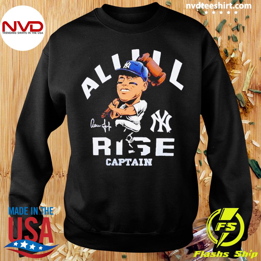 Official Yankees aaron judge all rise captain T-shirt, hoodie