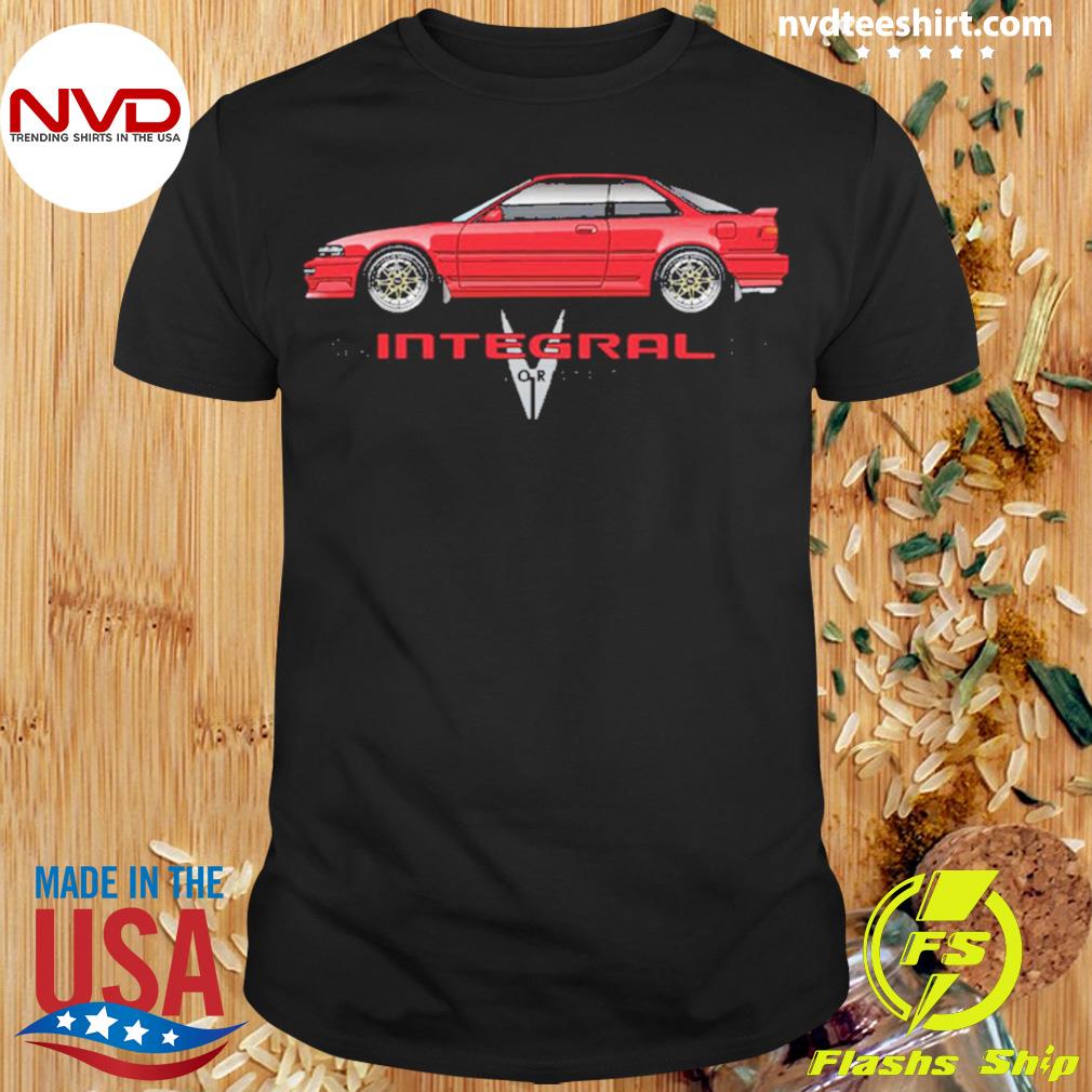 90-93 Red Integral Shirt