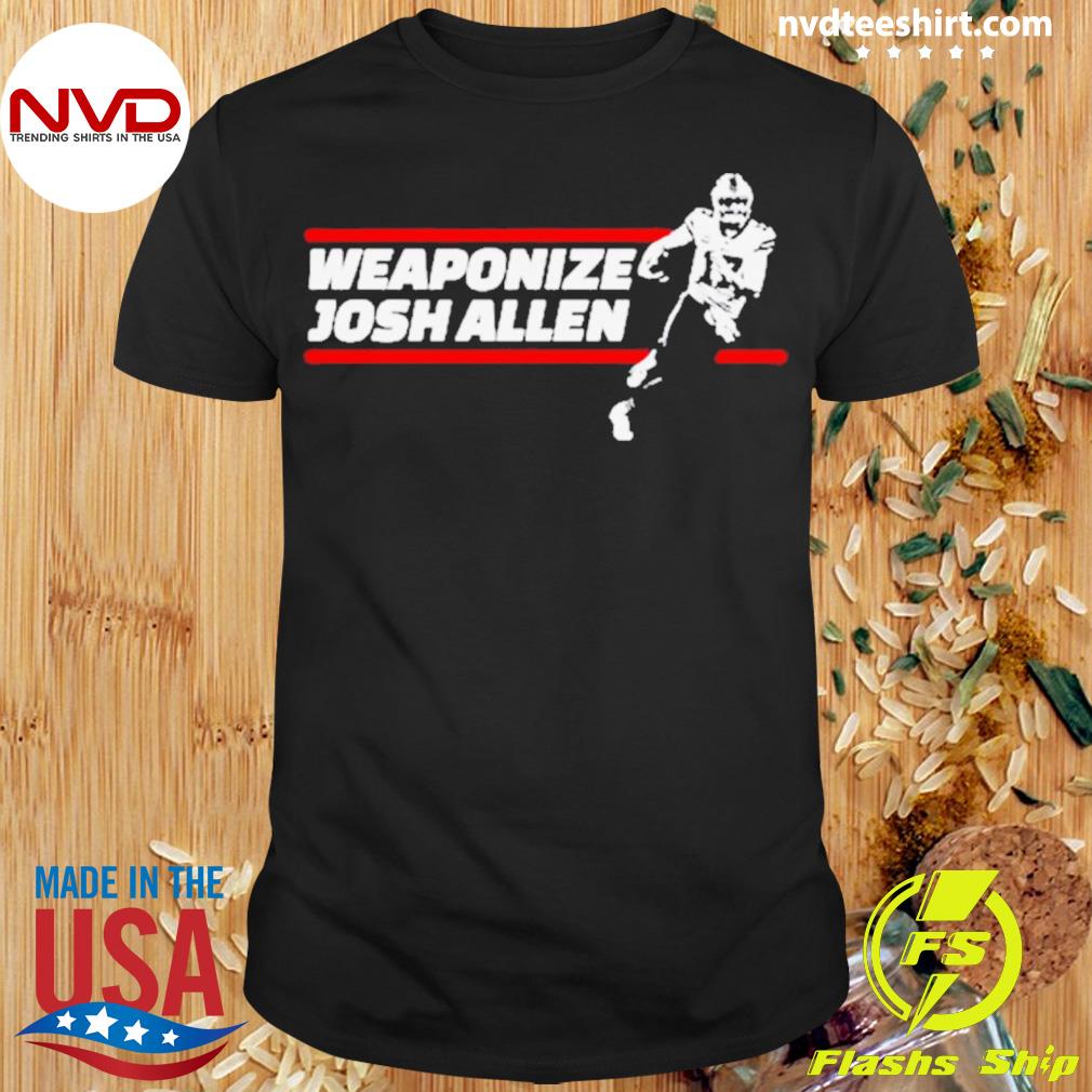 Aaron Quinn Weaponize Josh Allen Shirt