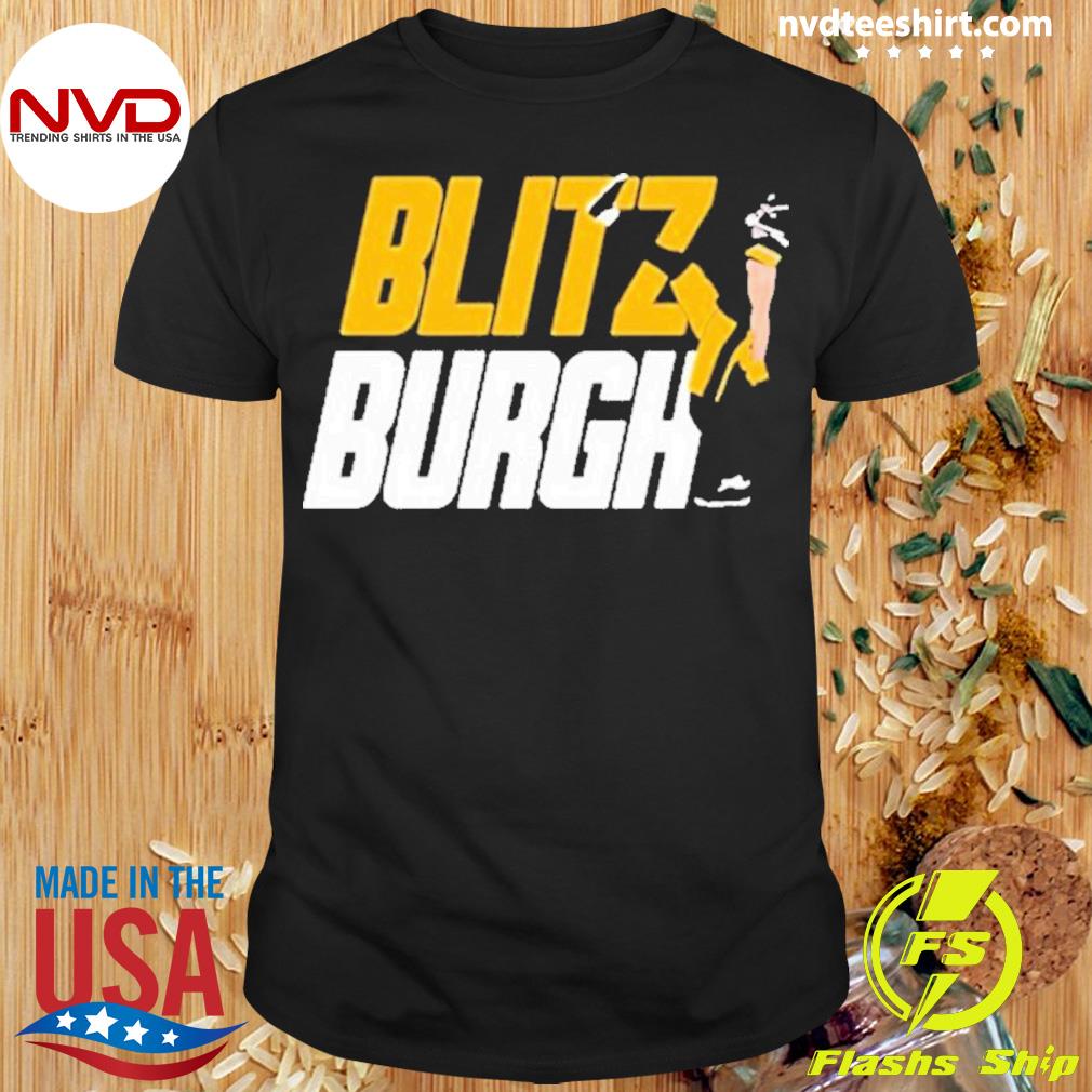 Official Aj Burnett Wearing Blitz Burgh T Shirt, hoodie, sweater