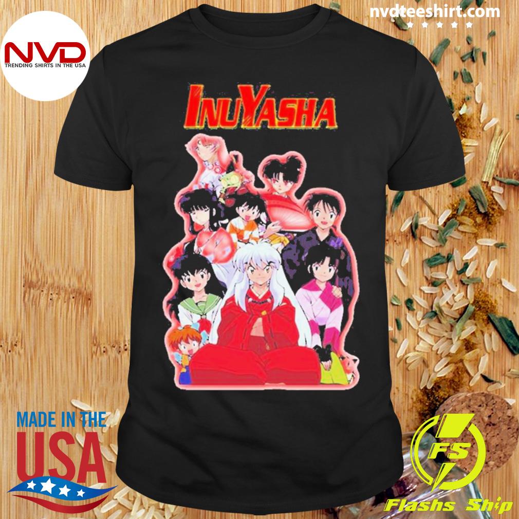 Anime Inuyasha Characters Shirt