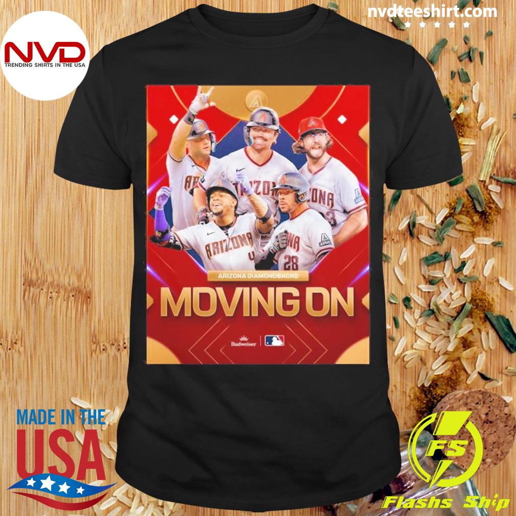 Arizona Diamondbacks Moving On 2023 Nlcs Postseason Poster Shirt