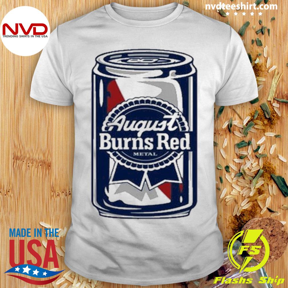August Burns Red Abr Beer Can White Shirt