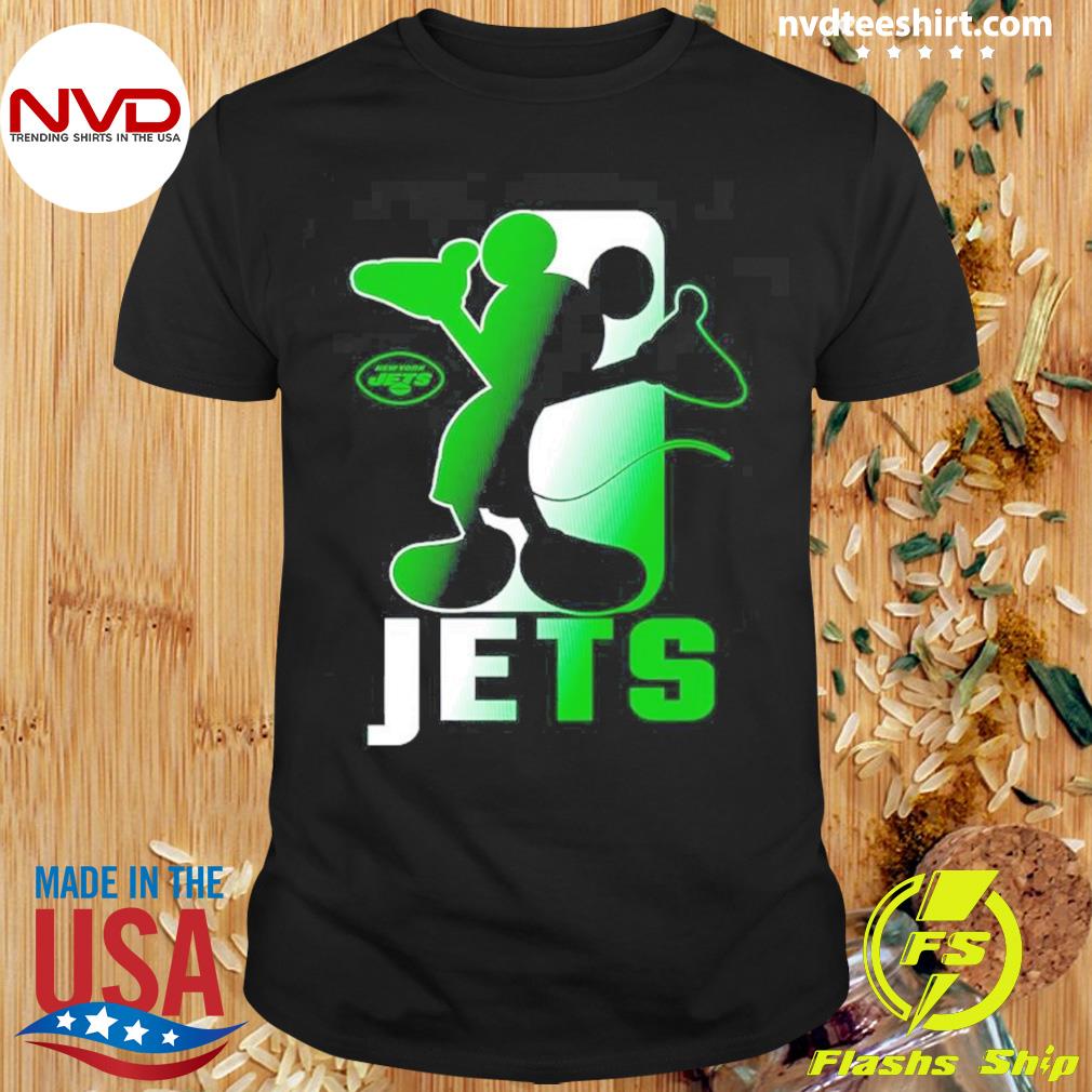 Awesome New York Jets Mickey Mouse Disney Shirt