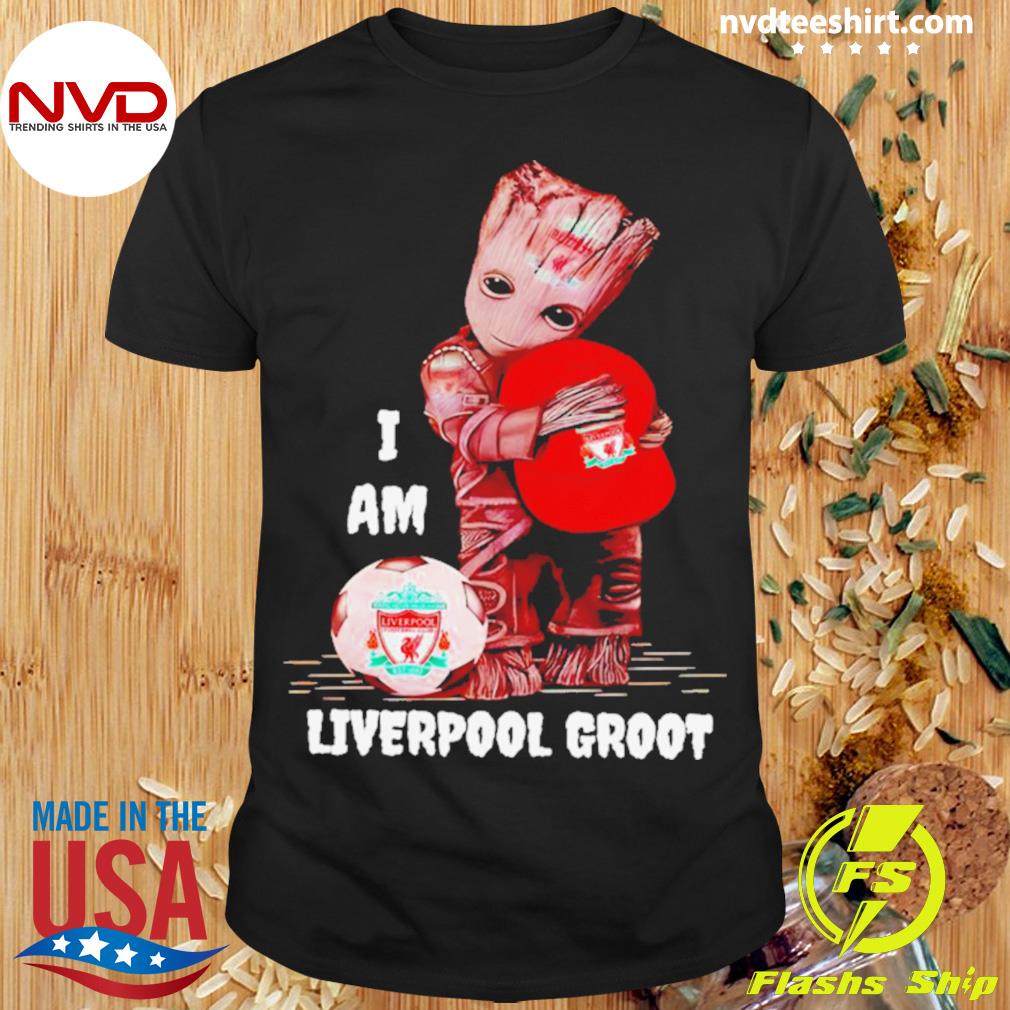 Baby Groot I am Liverpool Groot Shirt