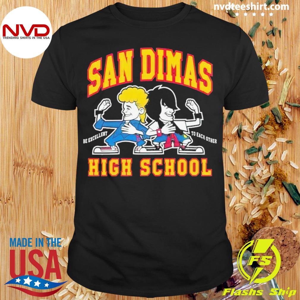 Bill And Ted’s Excellent Adventure Movie San Dimas High Shirt