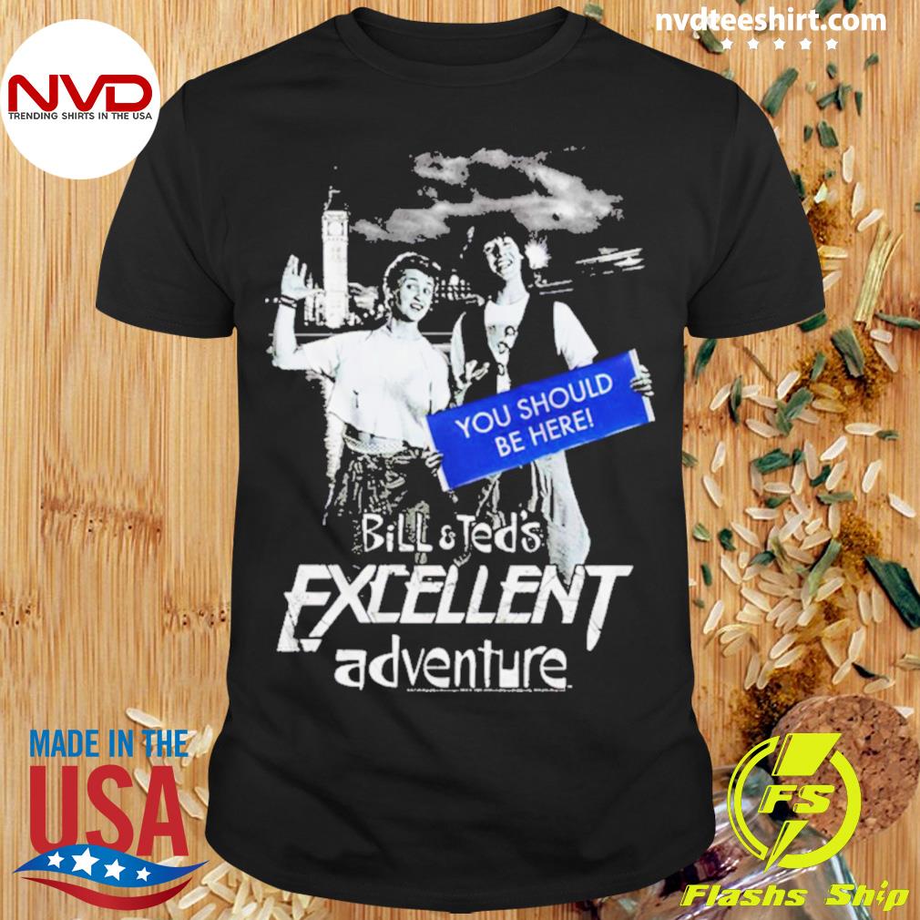 Bill And Ted’s Excellent Adventure Vintage Movie Shirt