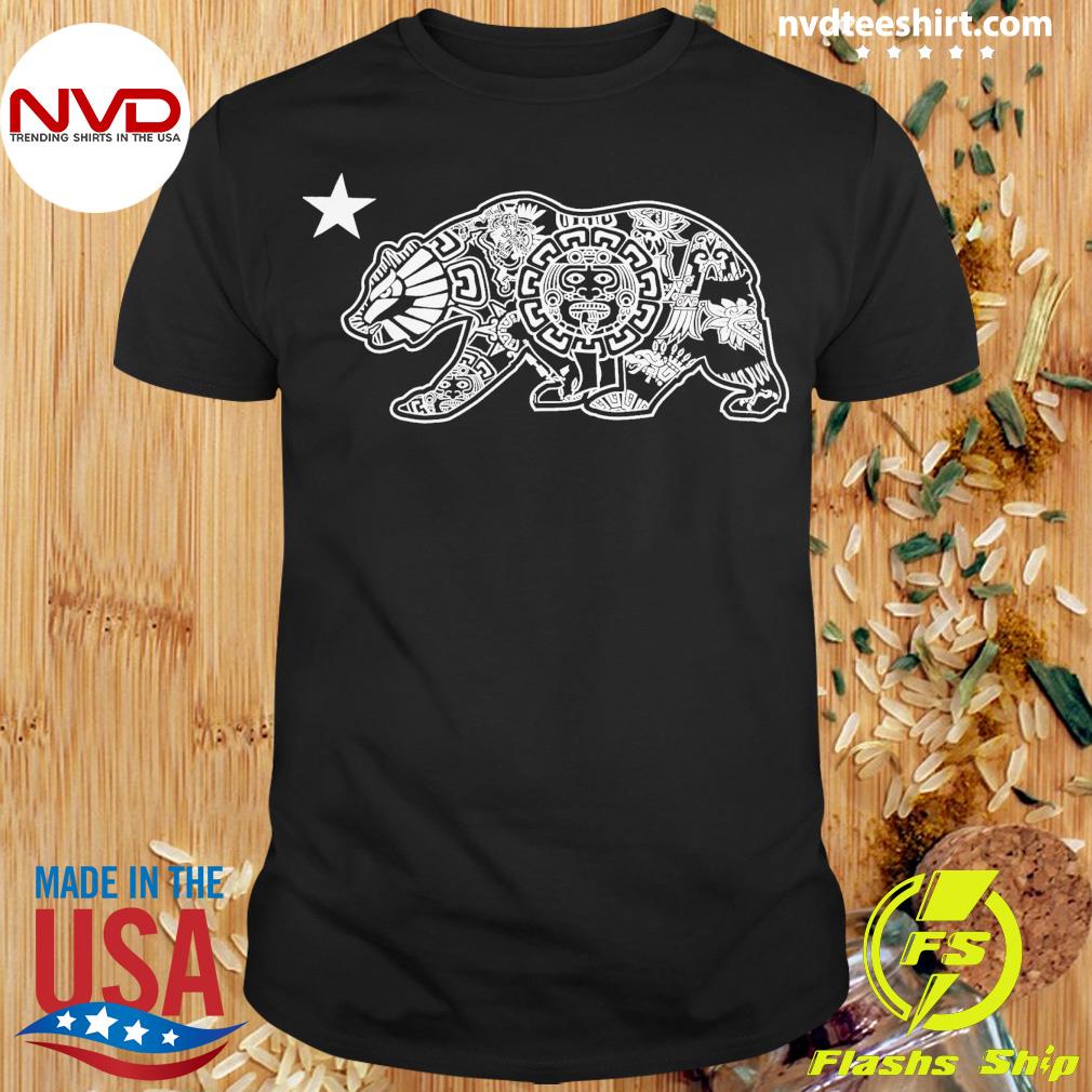 California Republic Aztec Bear Shirt