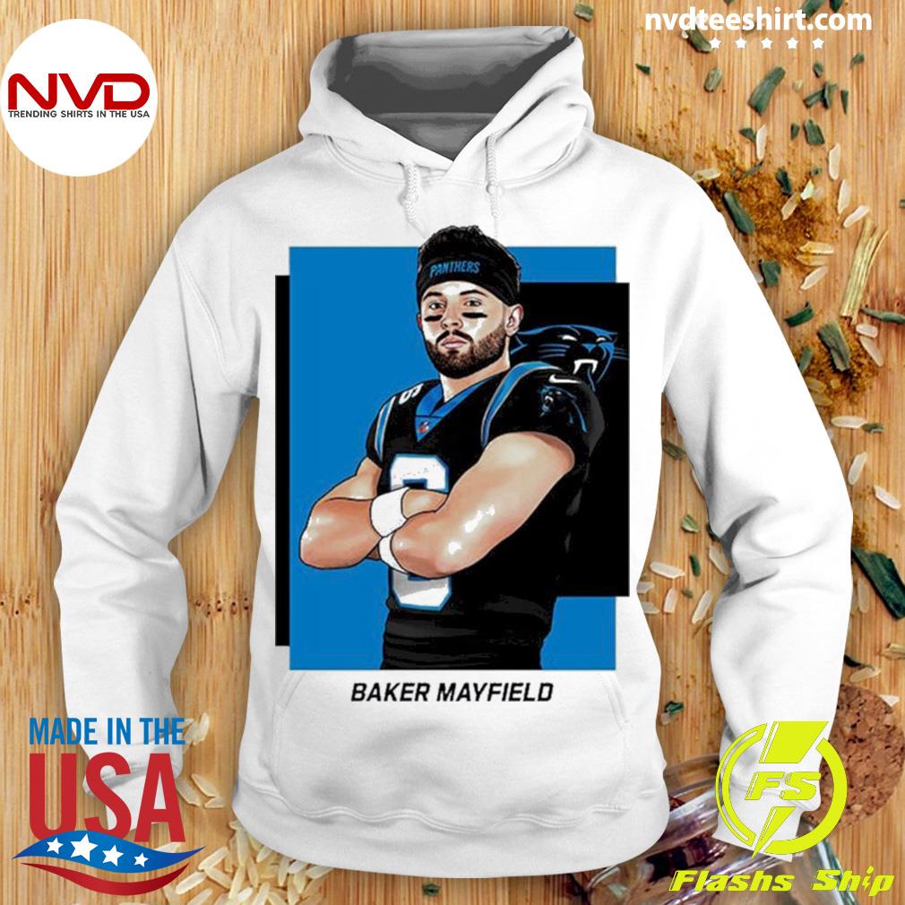 Baker Mayfield Unleashed Tour T-Shirt Off The Leash - Carolina Panthers