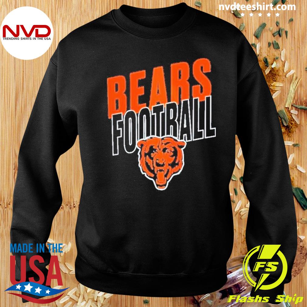 Youth Navy Chicago Bears Showtime Long Sleeve T-Shirt