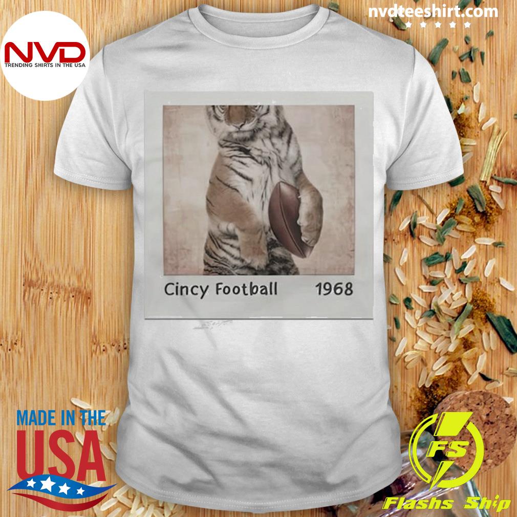 Cincinnati Football 1968 Era Shirt