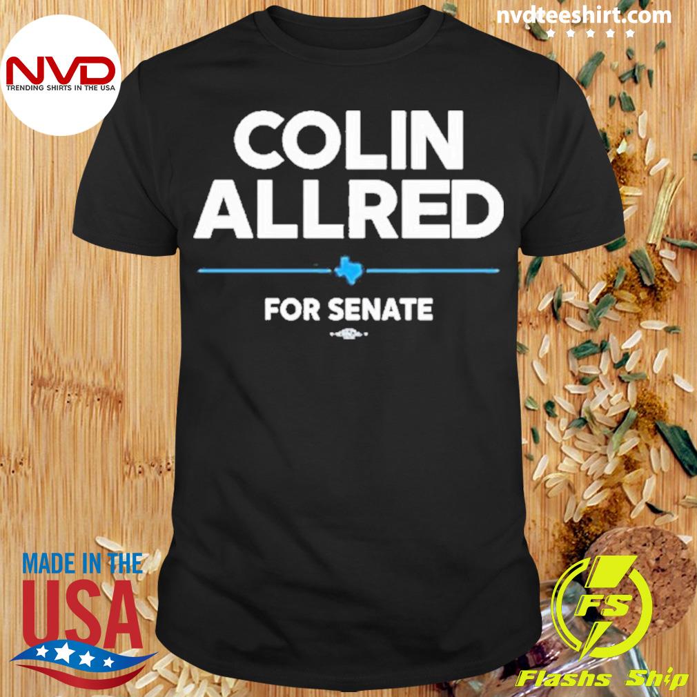 Colin Allred For Senate Map Shirt