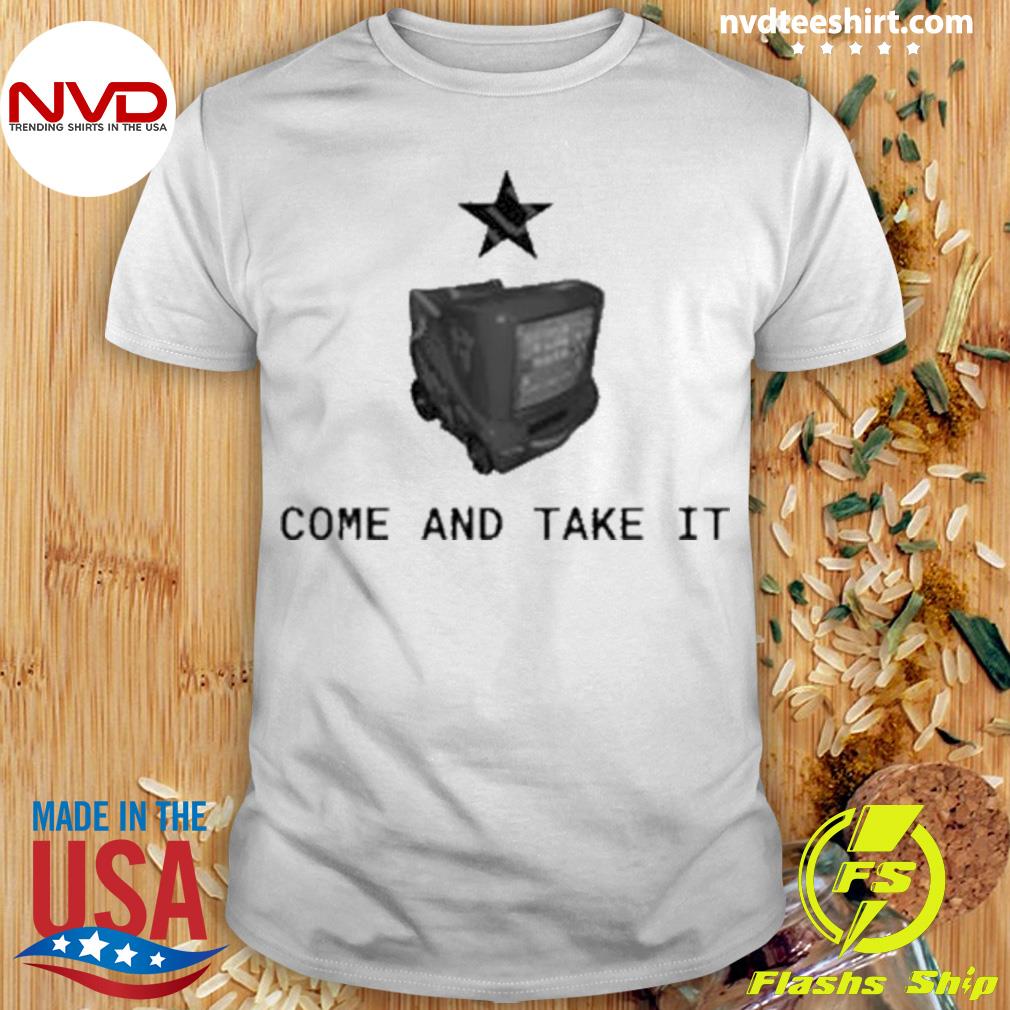 Come And Take It Lightning Mcqueen Tv Shirt
