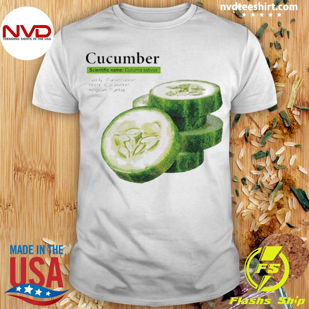 Cucumber Vegetable Food Shirt