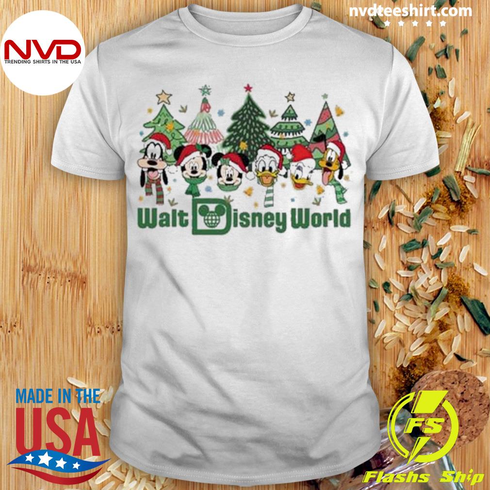 Cute Walt Disney World Xmas Merry Christmas 2023 Shirt
