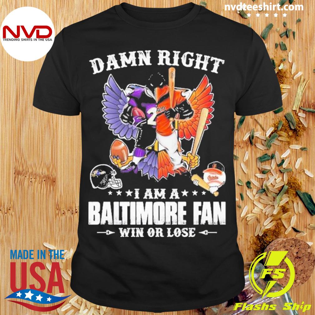 Damn Right I Am A Baltimore Orioles Fan Not Just When We Win Signatures  2023 t-shirt - ColorfulTeesOutlet