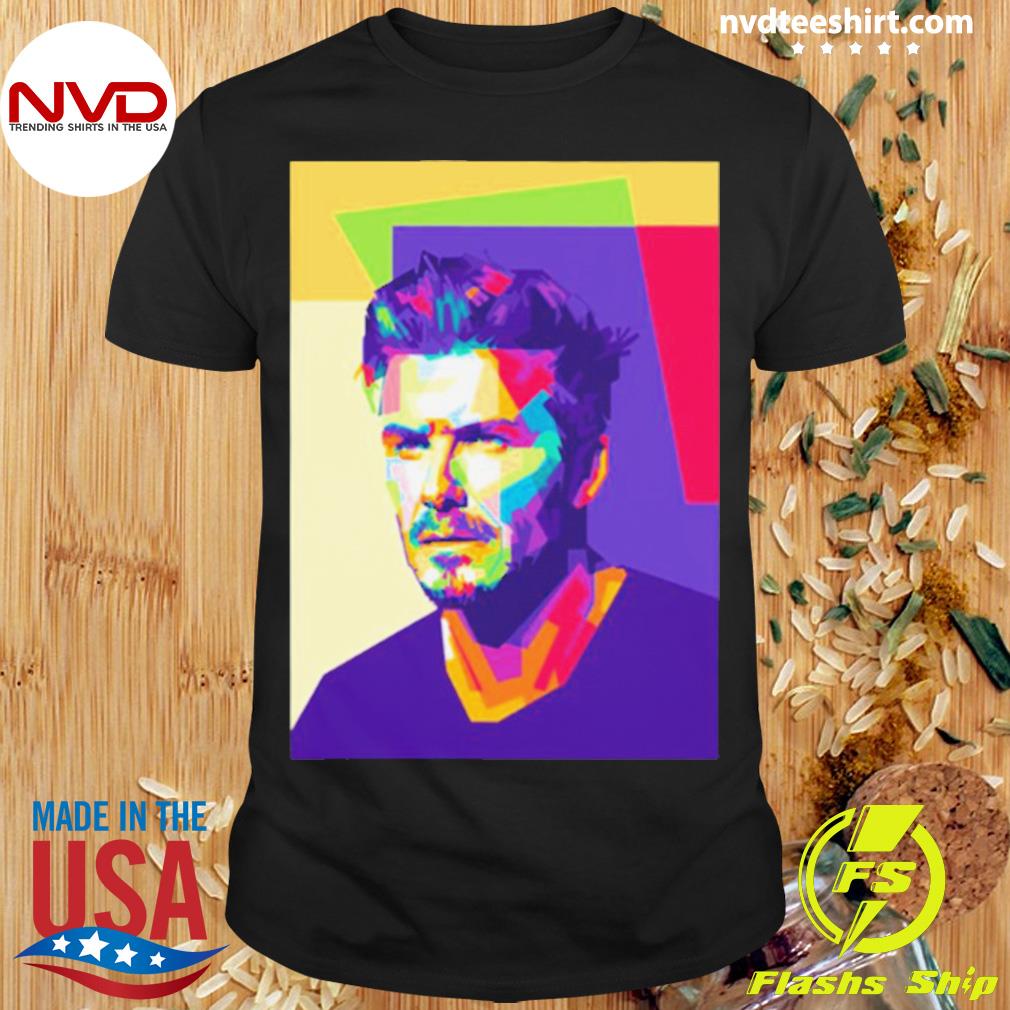 David Beckham In Wpap Shirt