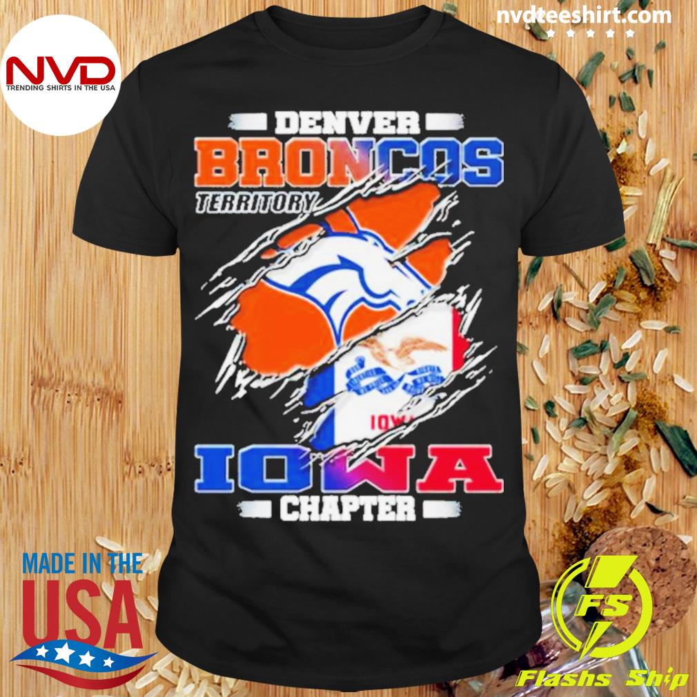 Denver Broncos Territory Iowa Chapter Shirt