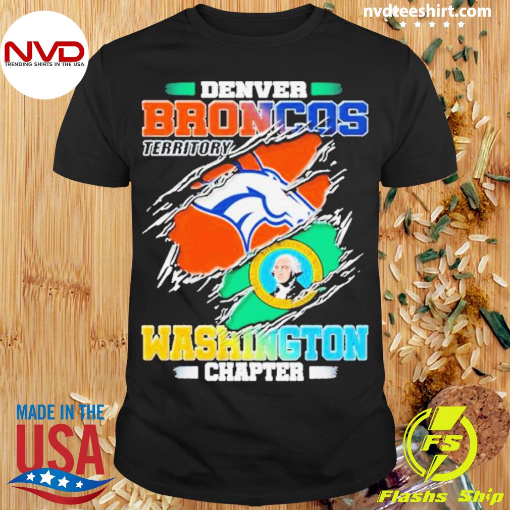 Denver Broncos Territory Washington Chapter Shirt