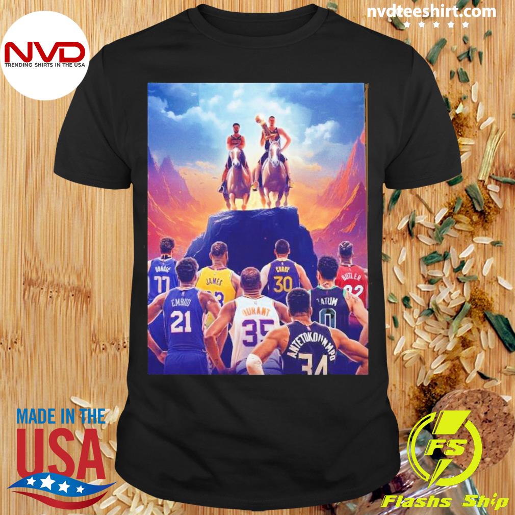 Denver Nuggets Defend The Nba Championship In The 2023-2024 Season Home Decor Poster Shirt