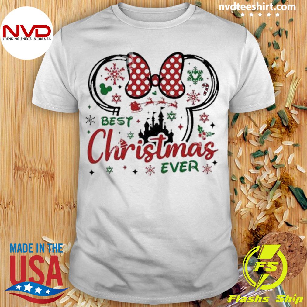 Disney Minnie Best Christmas Ever Shirt