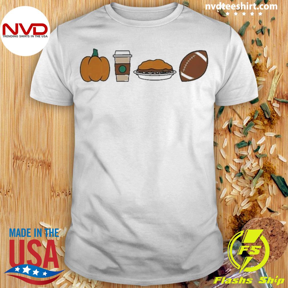 Fall Things Icons Isotypes Shirt