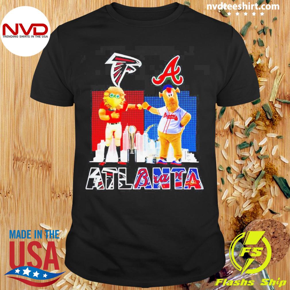 Freddie Falcon And Blooper Atlanta Sports 2023 Shirt