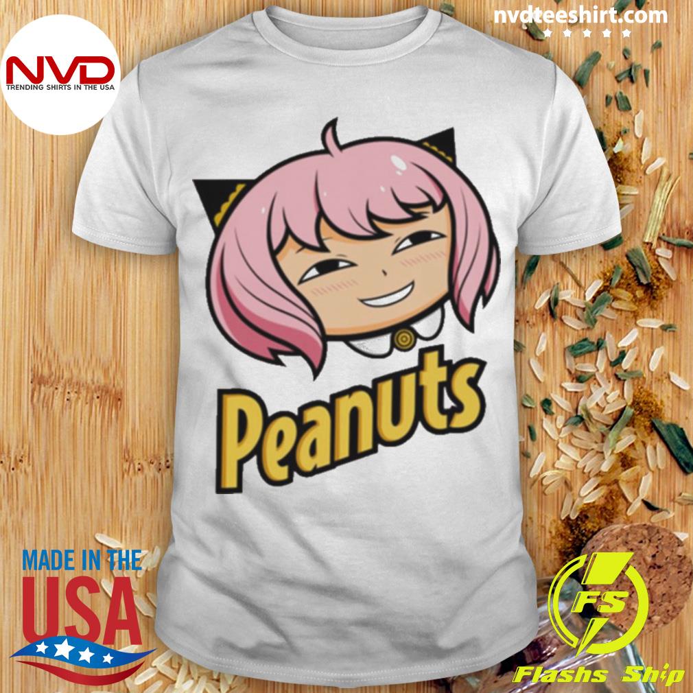 Funny Face Anya Spy X Family Peanuts Shirt