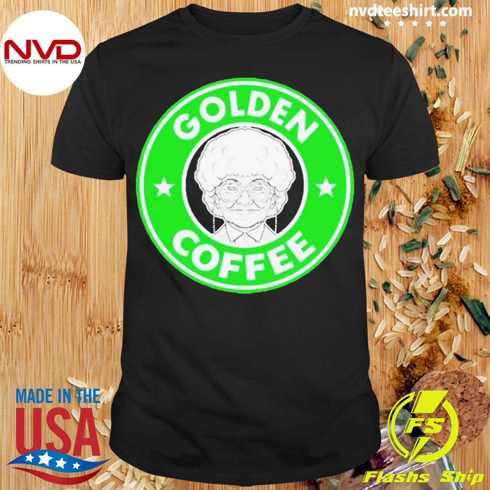 Golden Girls Golden Coffee Logo Shirt