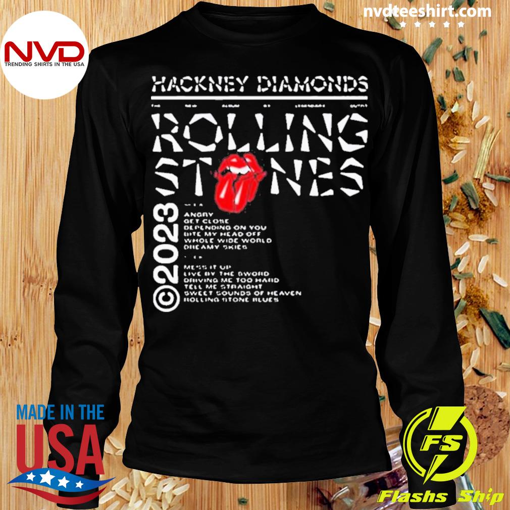 Hackney Diamonds Tracklist 2023 The Rolling Stones Two Sides Fan Gifts ...