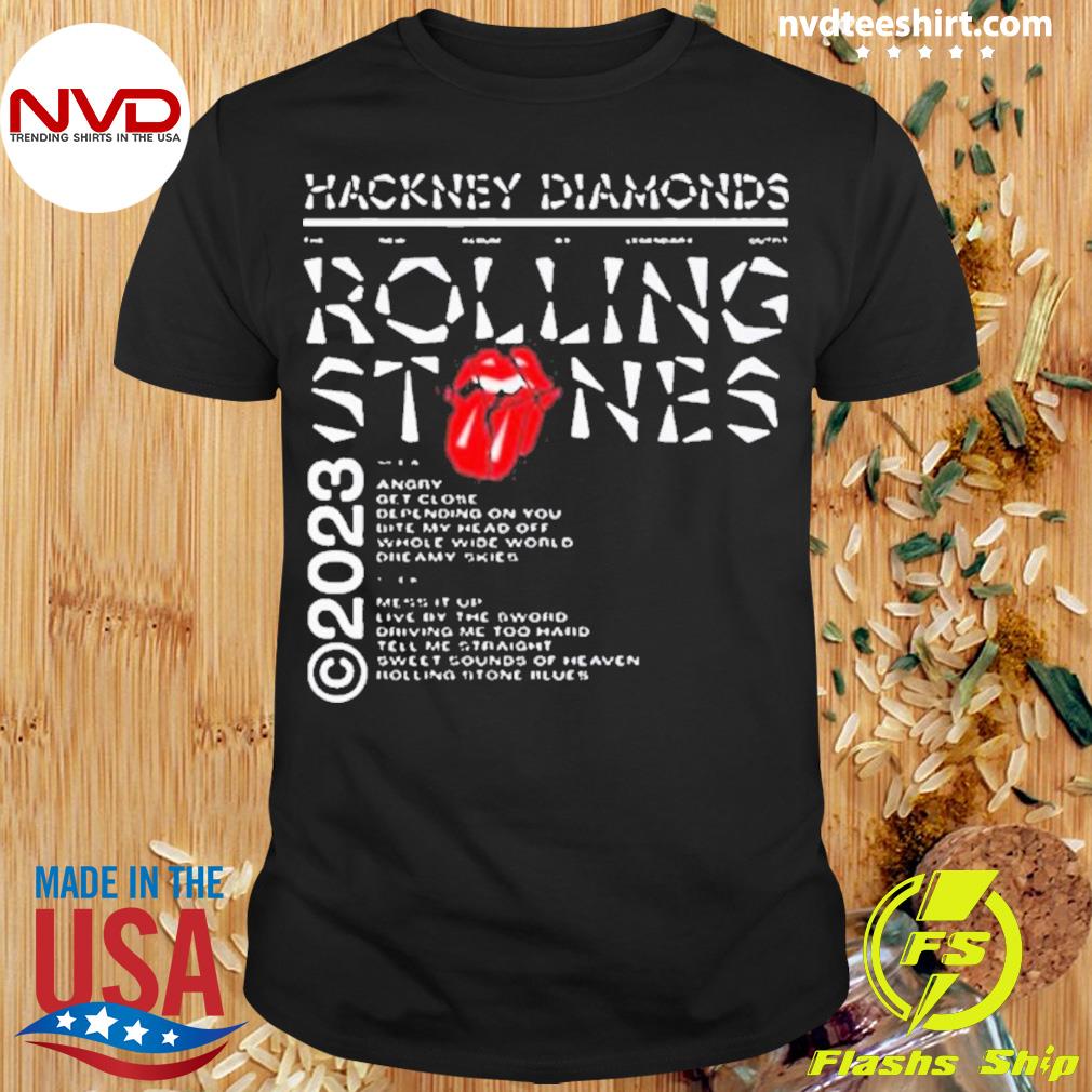 Hackney Diamonds Tracklist 2023 The Rolling Stones Two Sides Fan Gifts ...