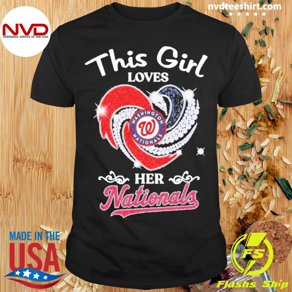 Heart This Girl Love Washington Nationals Shirt, hoodie, sweater, long  sleeve and tank top