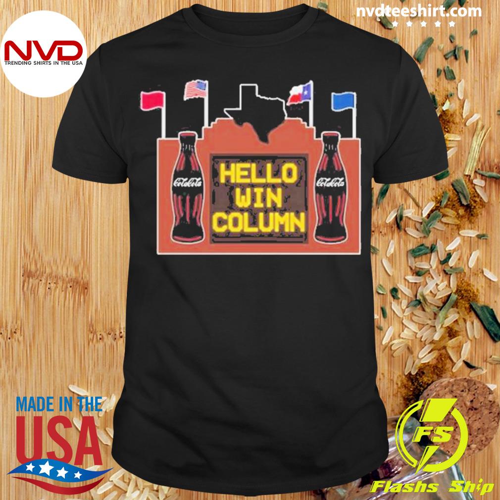 Hello Win Column Shirt