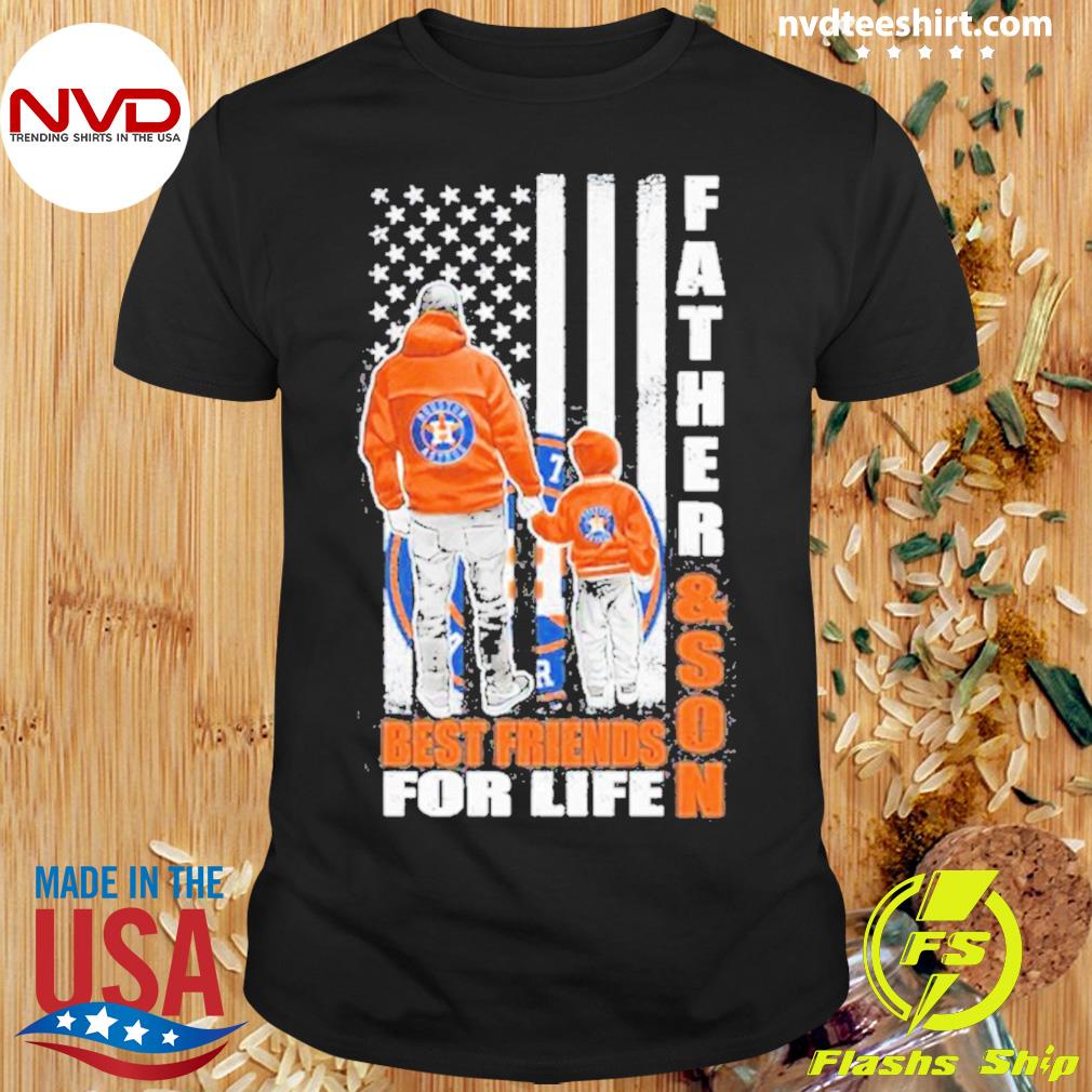 Houston Astros father and son best friends for life 2023 shirt