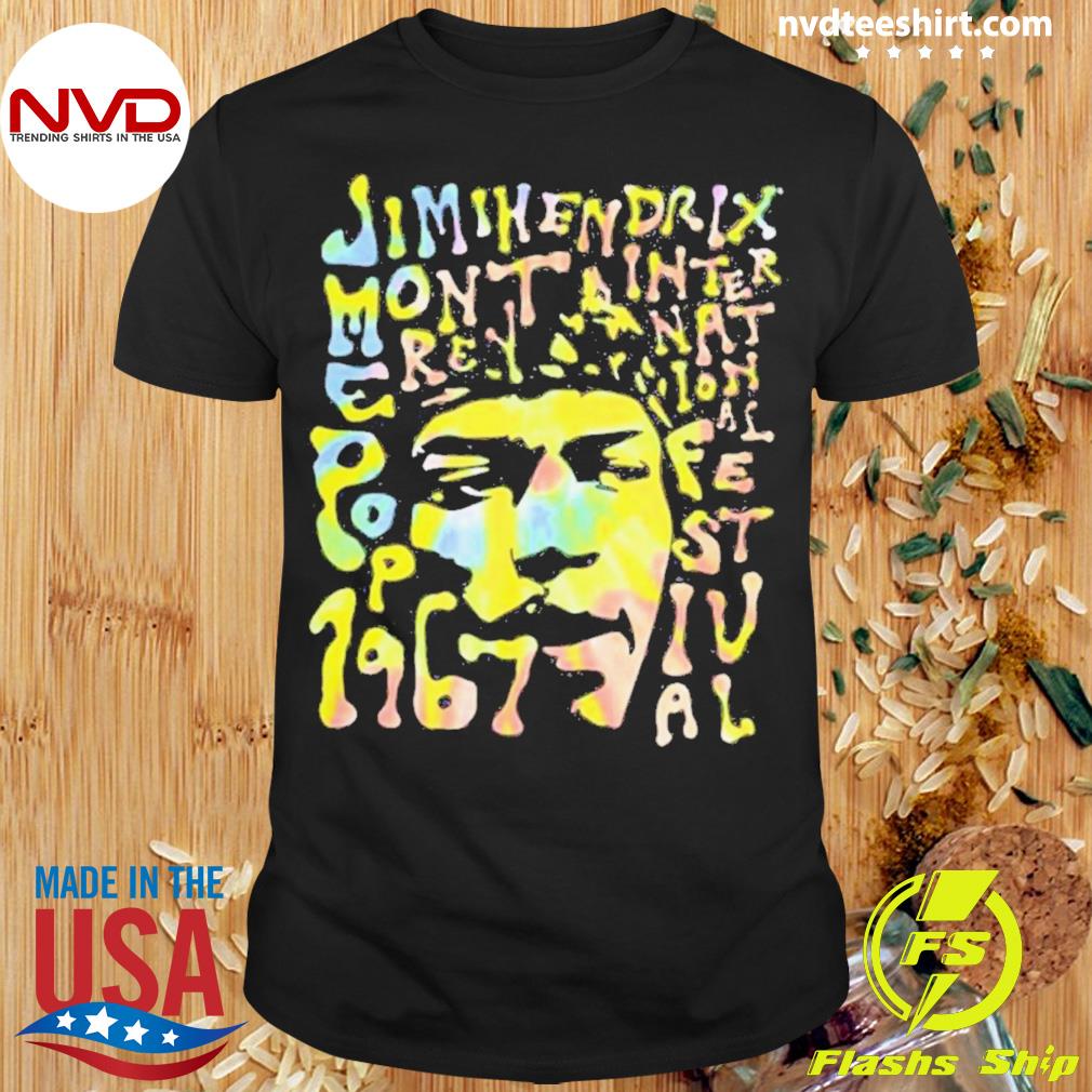 Jimi Hendrix Monterey Pop Shirt