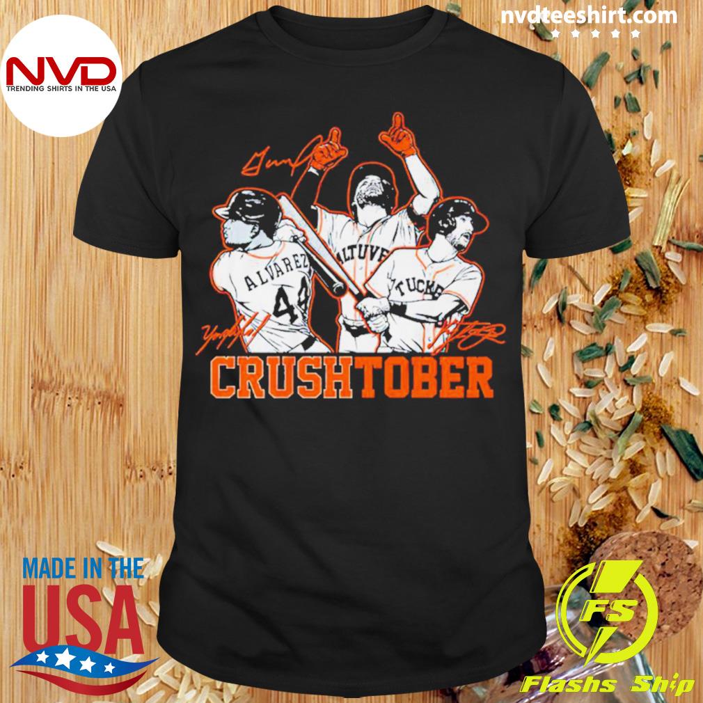 Houston Astros Crushtober Signatures Shirt, hoodie, sweater, long sleeve  and tank top