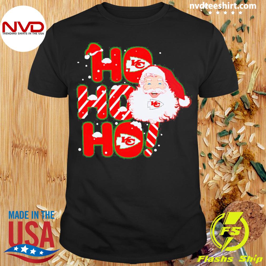 Personalized New York Giant Symbol Wearing Santa Claus Hat Ho Ho Ho Ugly  Sweater - Shirt Low Price