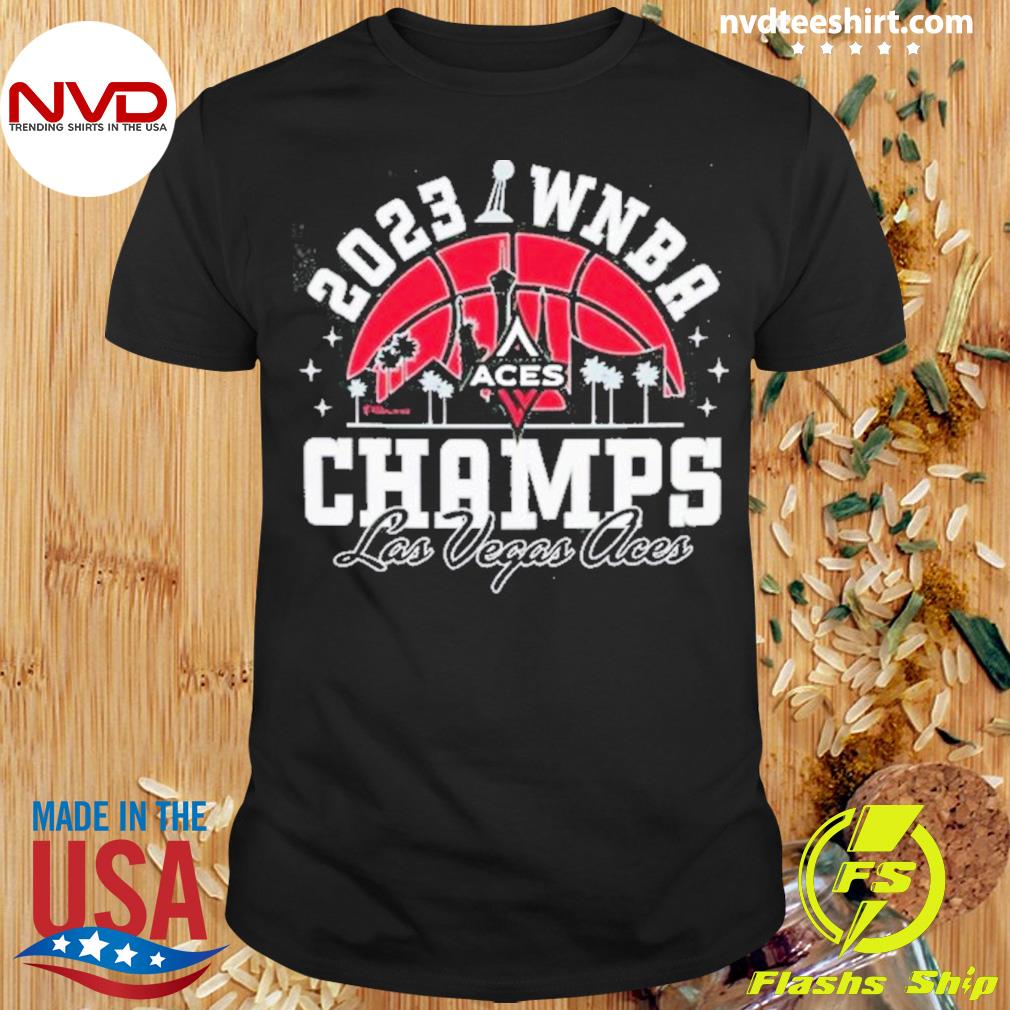 Las Vegas Aces 2023 WNBA Finals Champions Hometown City Super Soft Comfy Shirt