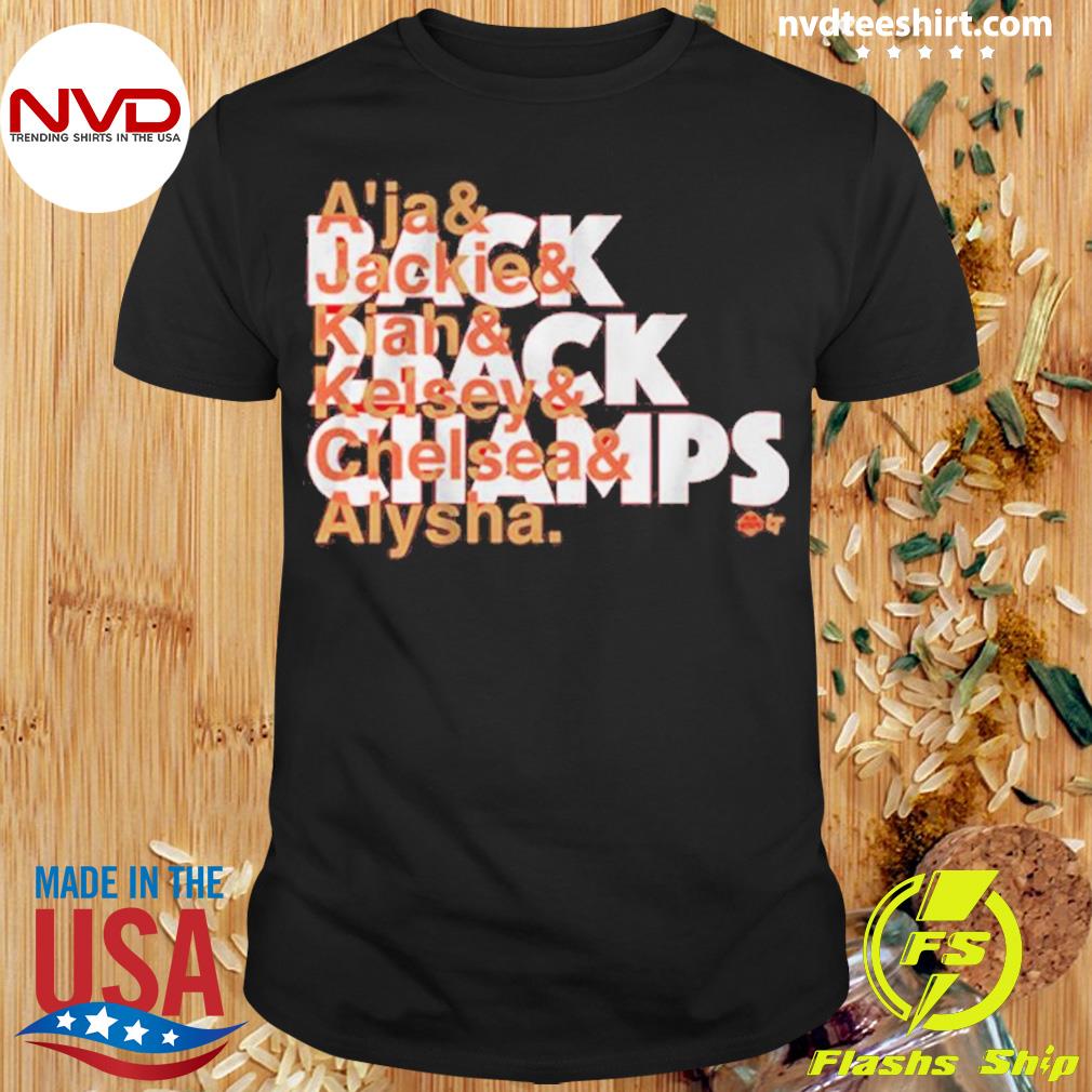 Las Vegas Aces Back To Back Ampersand Champs Shirt