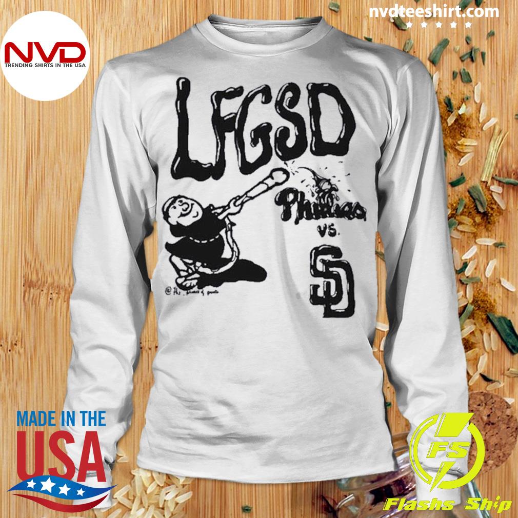 Official lfgsd phillies vs san diego padres shirt, hoodie