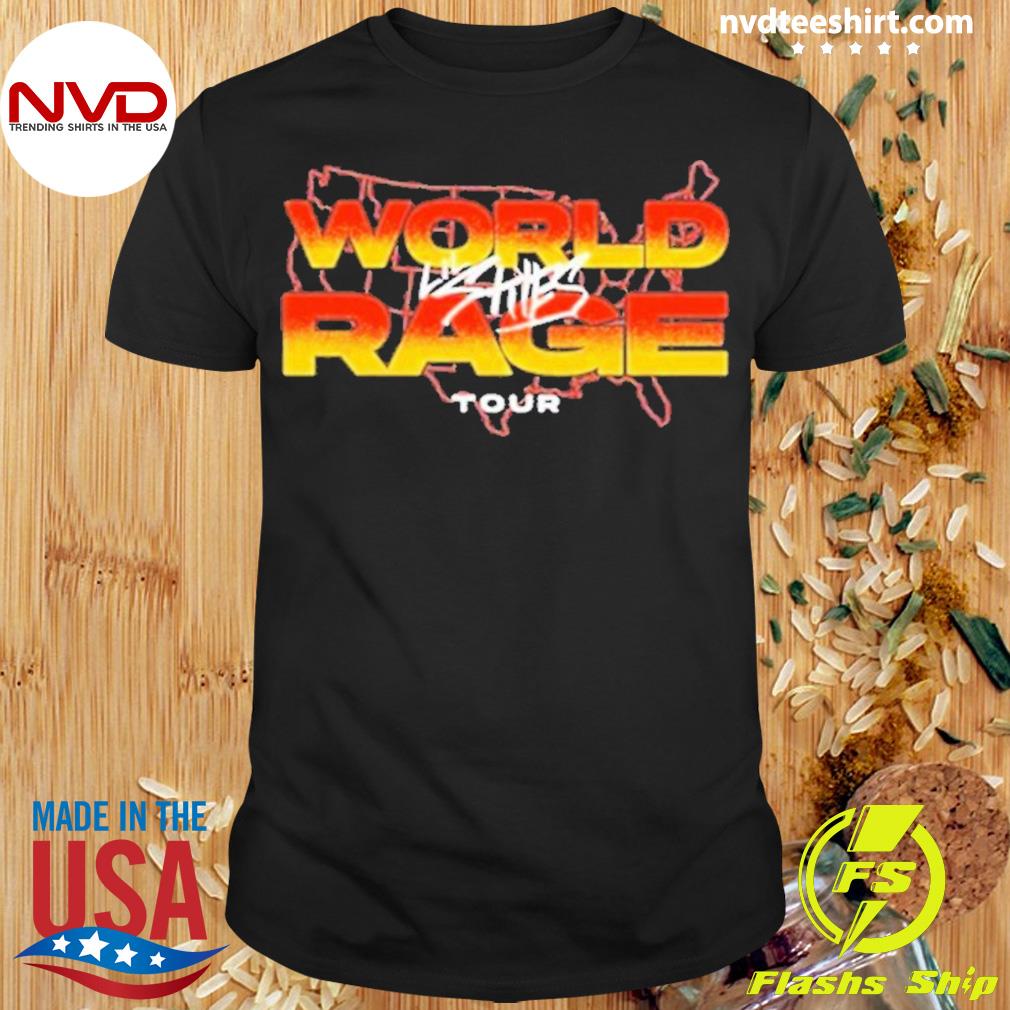 Lil Skies World Rage Tour Oct 31, 2023 Atlanta, Ga Shirt