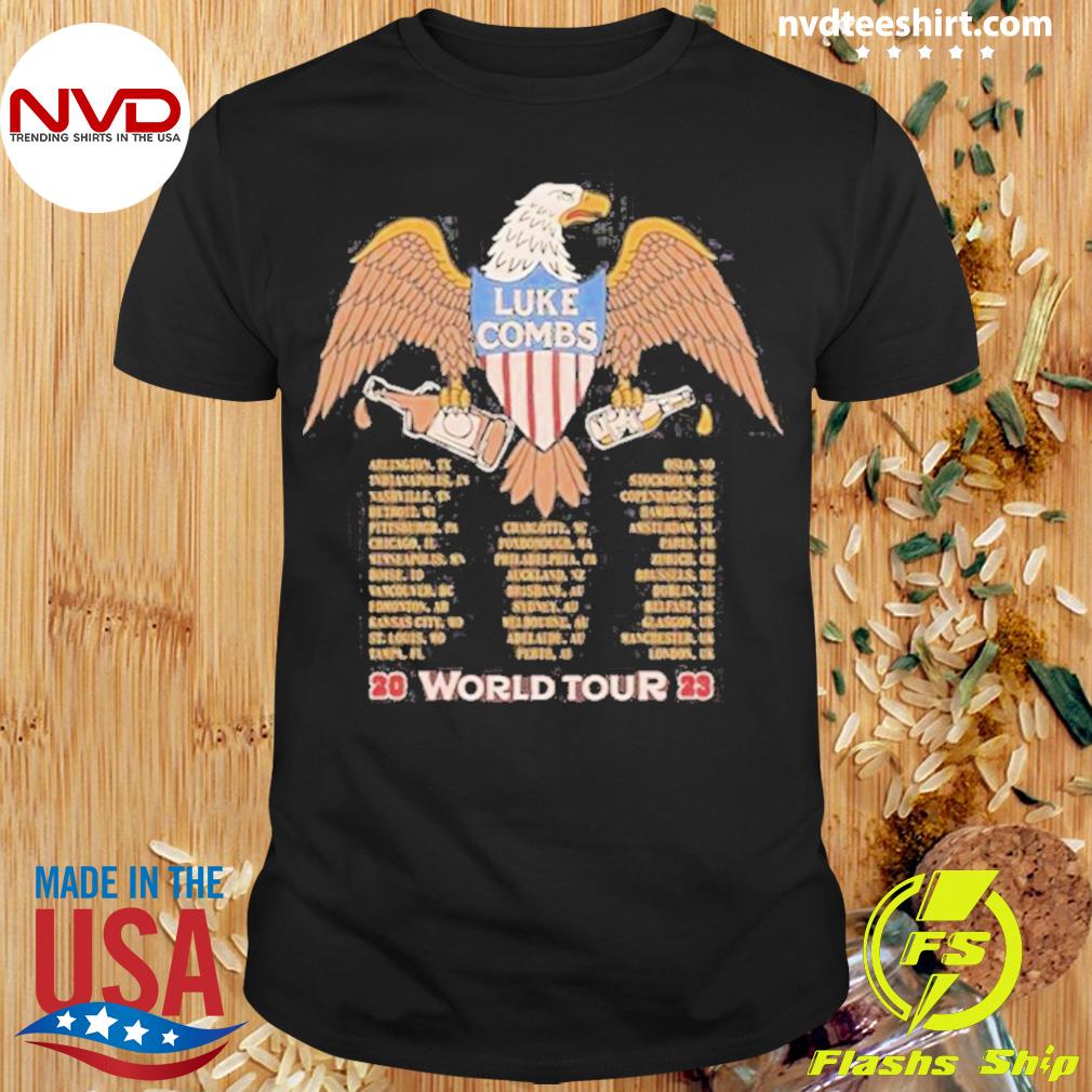 Luke Combs World Tour Shirt NVDTeeshirt