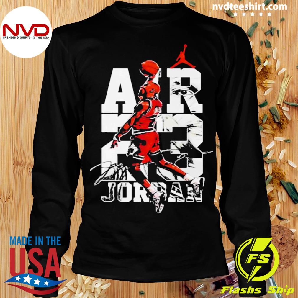 Michael jordan long sleeve clearance t shirt