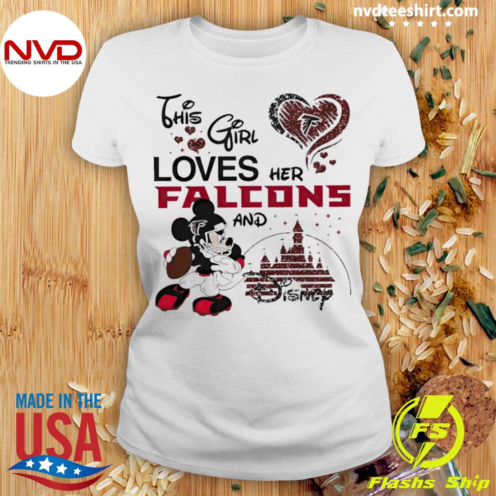 Nfl Atlanta Falcons Haters Gonna Hate Mickey Mouse Shirt Ladies